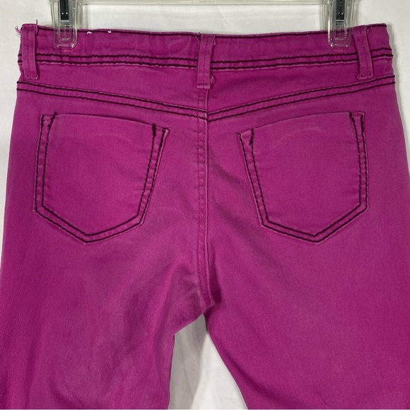 Bongo Girls Vintage Magenta Straight Leg Mid Rise Jeans - Picture 7 of 8